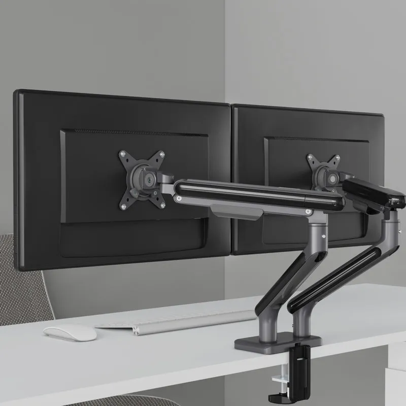Braço Articulado para Monitor Elements Aice Duplo