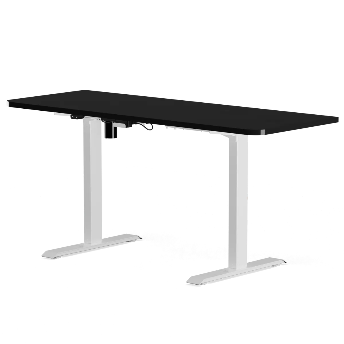 Mesa com Regulagem de Altura Elétrica Misch Branca + Tampo 160cm